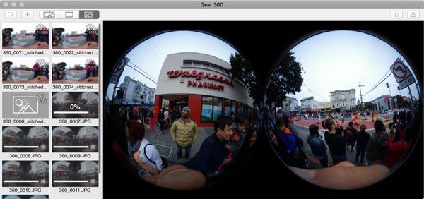 How to upload 360 photos from a Samsung Gear 360 to your Mac (and get them to look right)